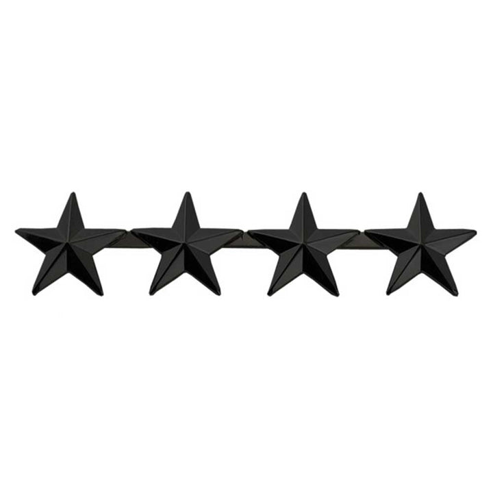 Four Star 0.5 Inch Insignia with Clutch Backs 4488