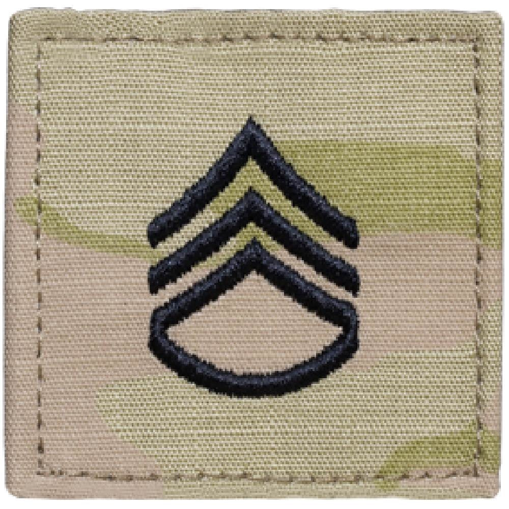 Scorpion Staff  Sergeant E-6 Insignia Patch - SV206