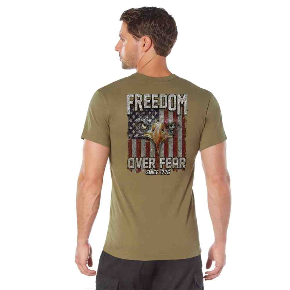 Rothco Freedom Over Fear T-Shirt 18180