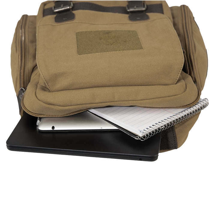 Rothco Coyote Vintage Canvas Sling Backpack 59681
