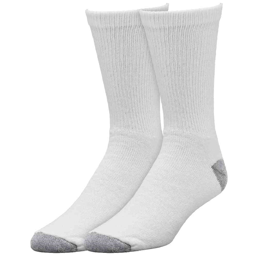 Railroad Socks White Crew Socks 6090