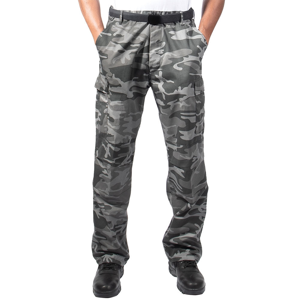 Rothco Black Camo BDU Pants - 29410