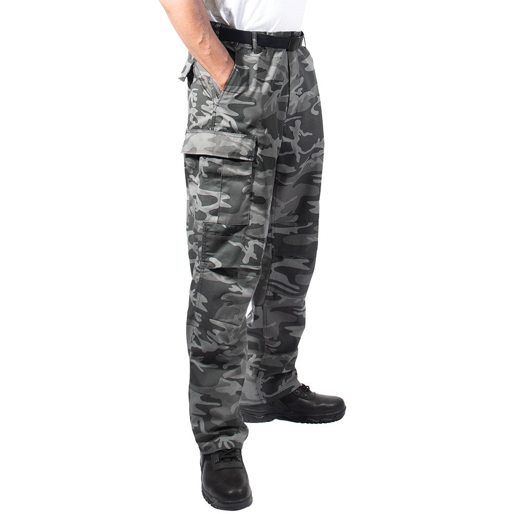 Rothco Black Camo BDU Pants - 29410