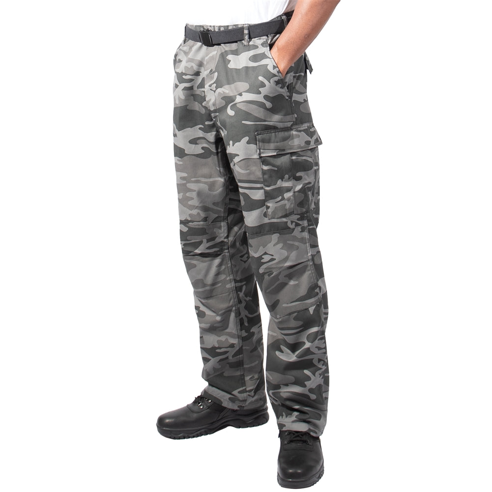 Rothco Black Camo BDU Pants - 29410
