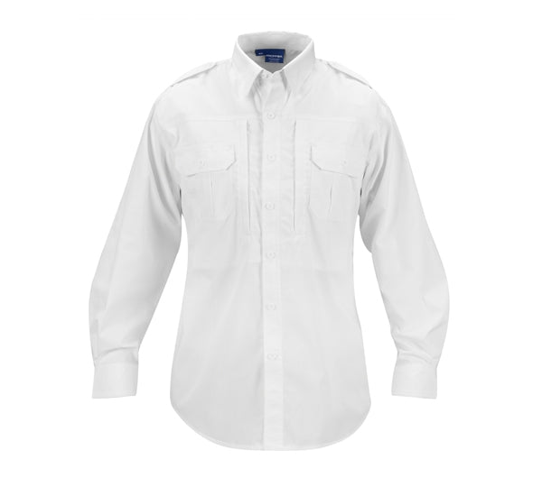 Propper White Lightweight L. Sleeve Shirts - F53121M100