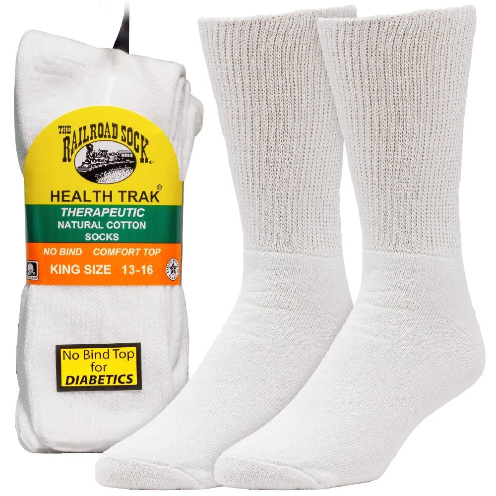 Railroad HealthTrak Therapeutic Crew Socks 991K