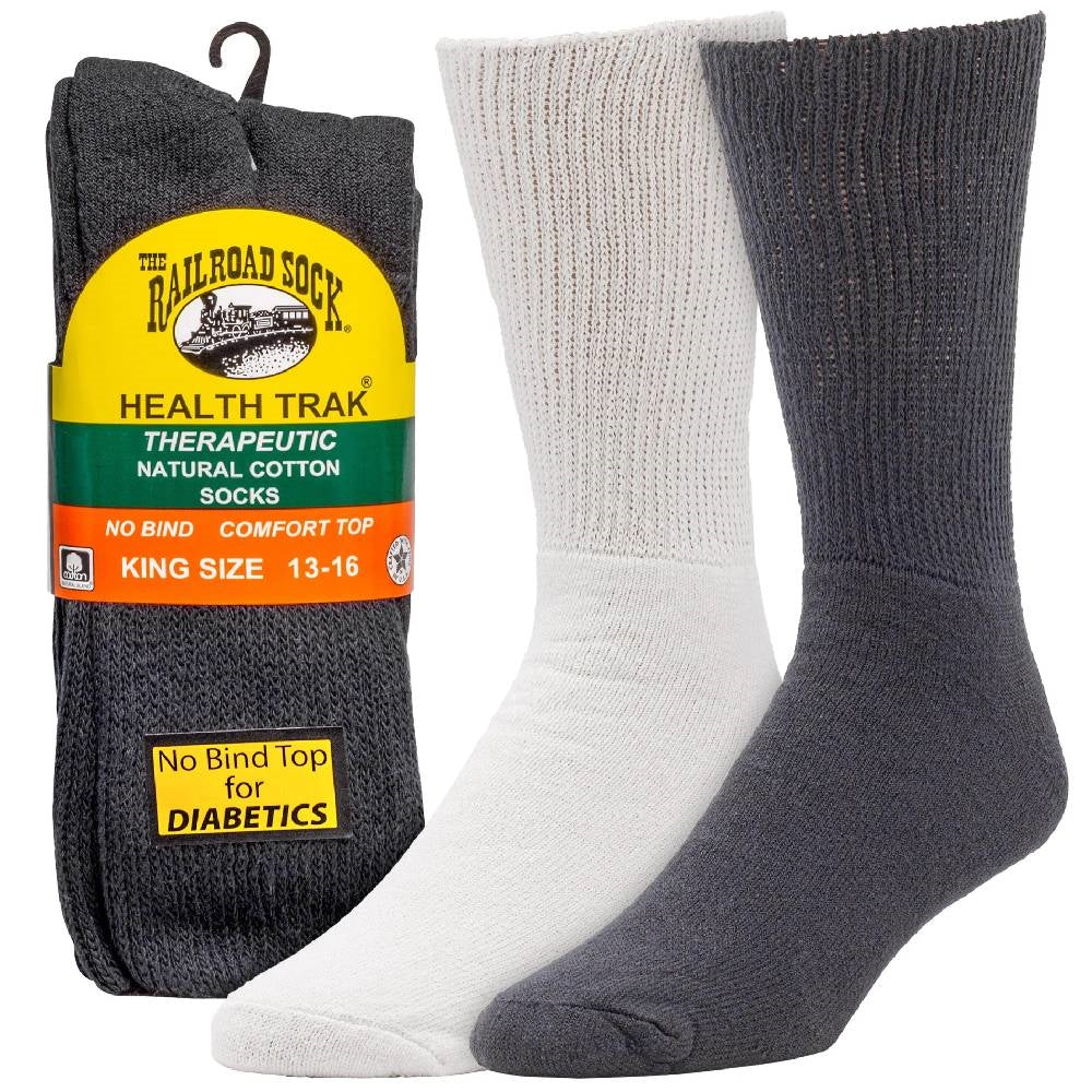 Railroad HealthTrak Therapeutic Crew Socks 991K