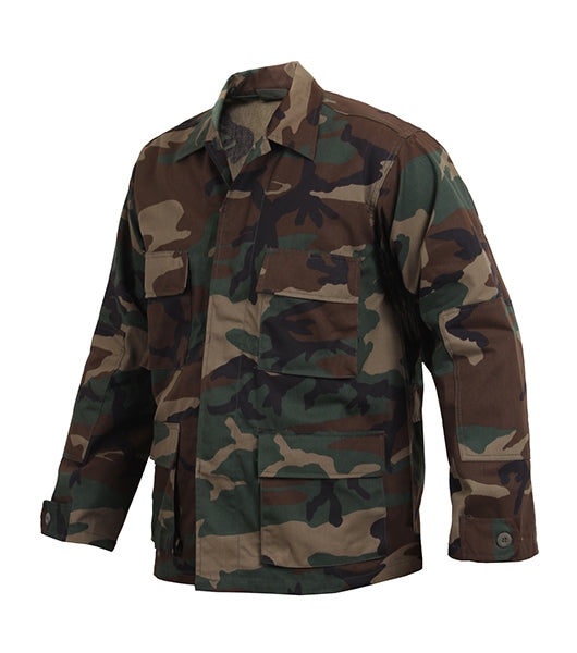 Rothco Woodland Camouflage Bdu Shirt - 7940