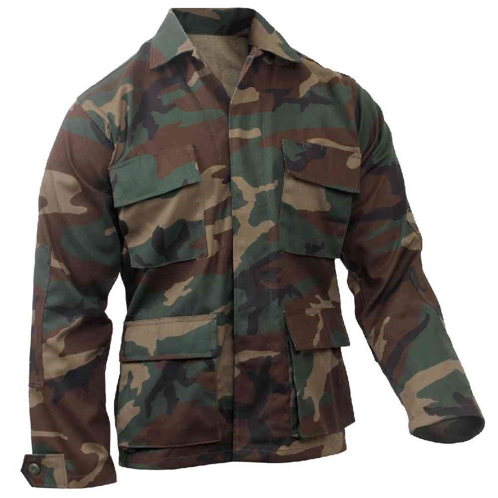 Rothco Woodland Camouflage Bdu Shirt - 7940