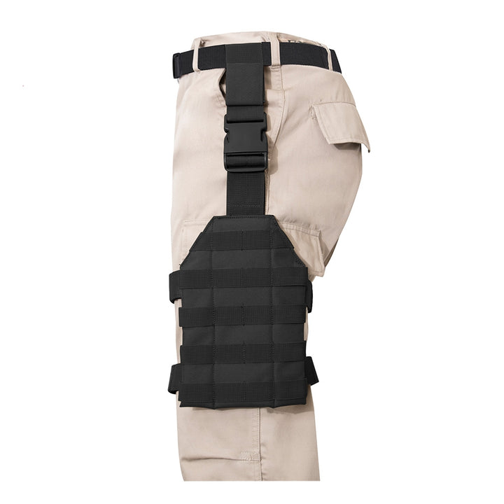 Rothco Black MOLLE Drop Leg Panel - 2164