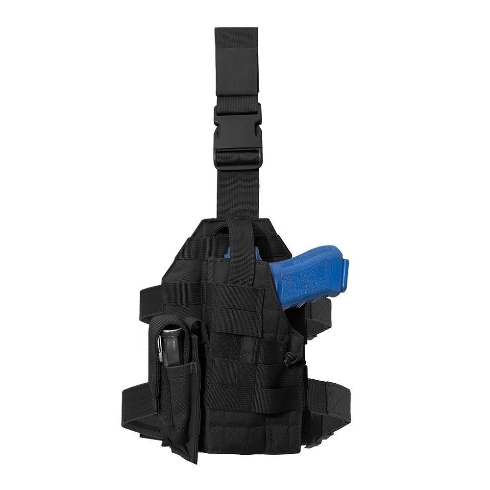 Rothco Black MOLLE Drop Leg Panel - 2164