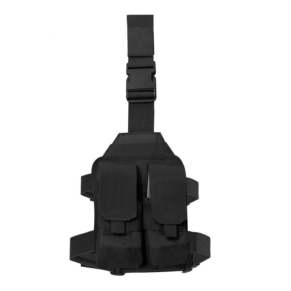 Rothco Black MOLLE Drop Leg Panel - 2164
