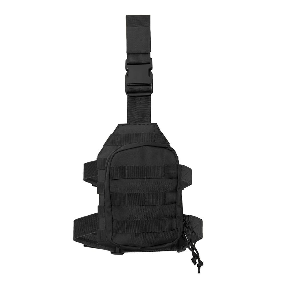 Rothco Black MOLLE Drop Leg Panel - 2164