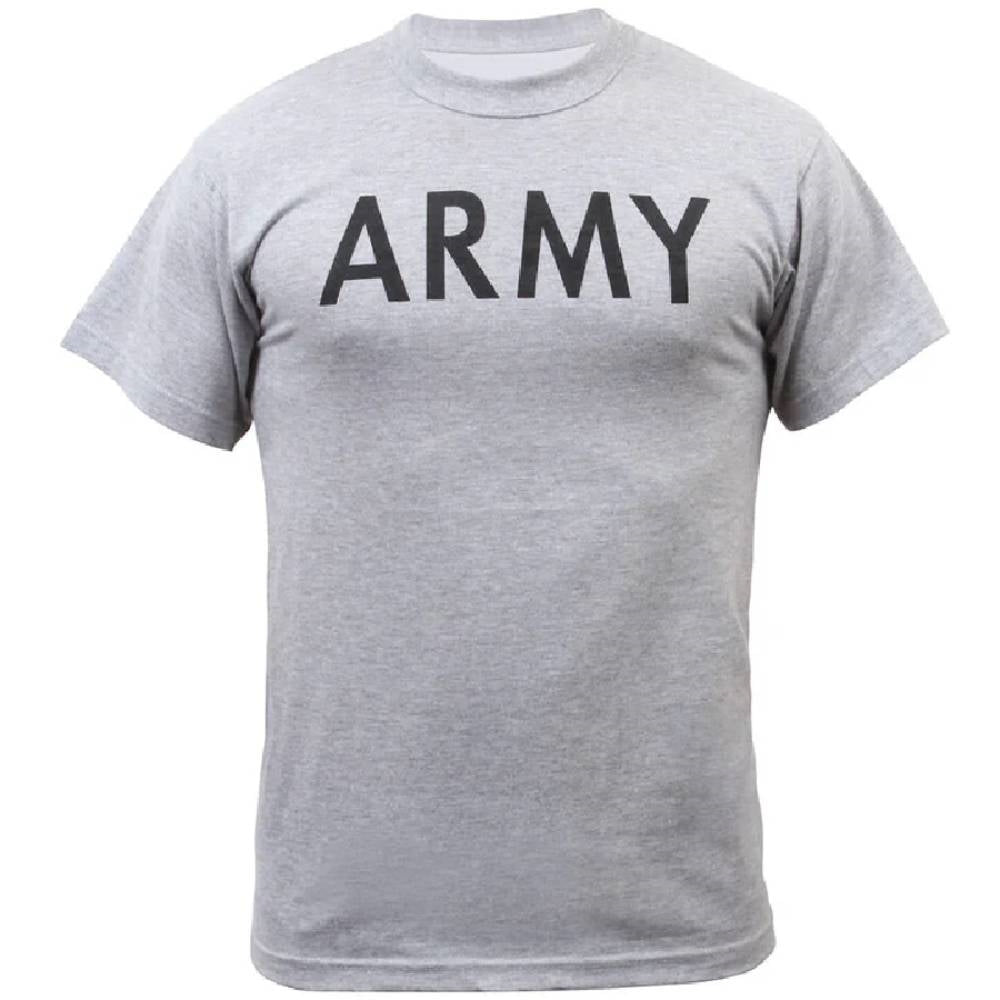Rothco Grey Army PT T-Shirt 6080