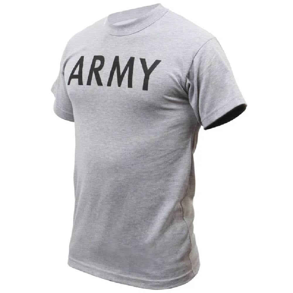 Rothco Grey Army PT T-Shirt 6080