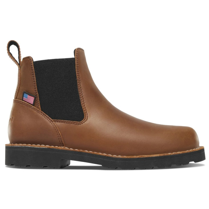 Danner Bull Run Chelsea Slip On Steel Toe Work Boot 15487
