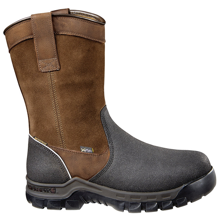 Carhartt Rugged Flex Composite Toe Waterproof Internal Met Guard Wellington Pull On Work Boot CMF1721