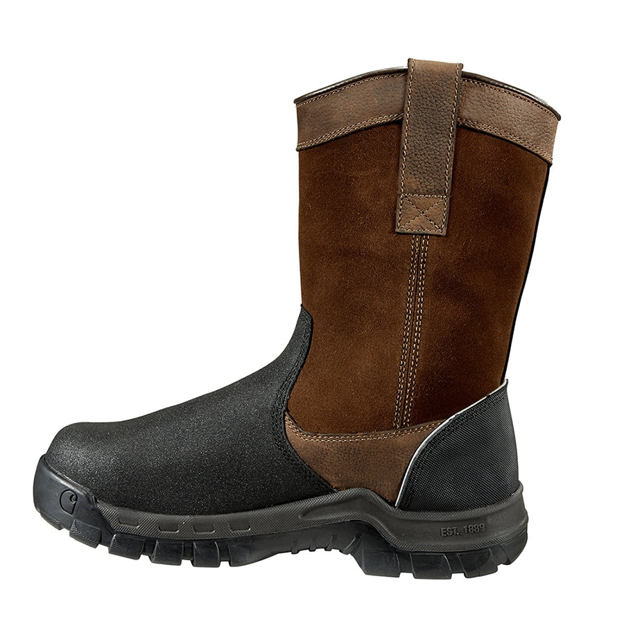 Carhartt Rugged Flex Composite Toe Waterproof Internal Met Guard Wellington Pull On Work Boot CMF1721