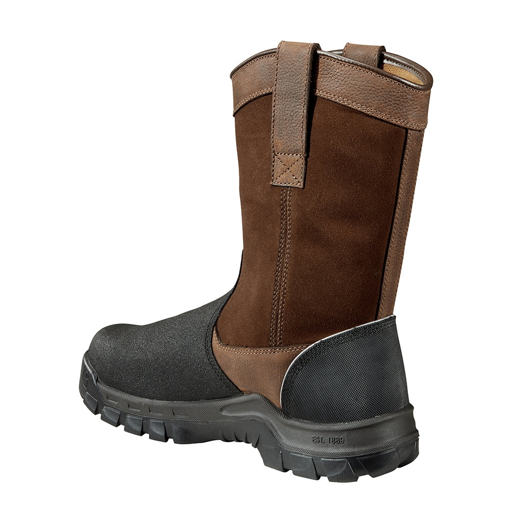 Carhartt Rugged Flex Composite Toe Waterproof Internal Met Guard Wellington Pull On Work Boot CMF1721