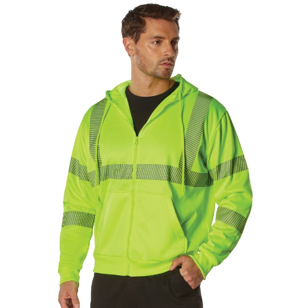 Rothco Hi-Vis Performance Zipper Sweatshirt - 20381
