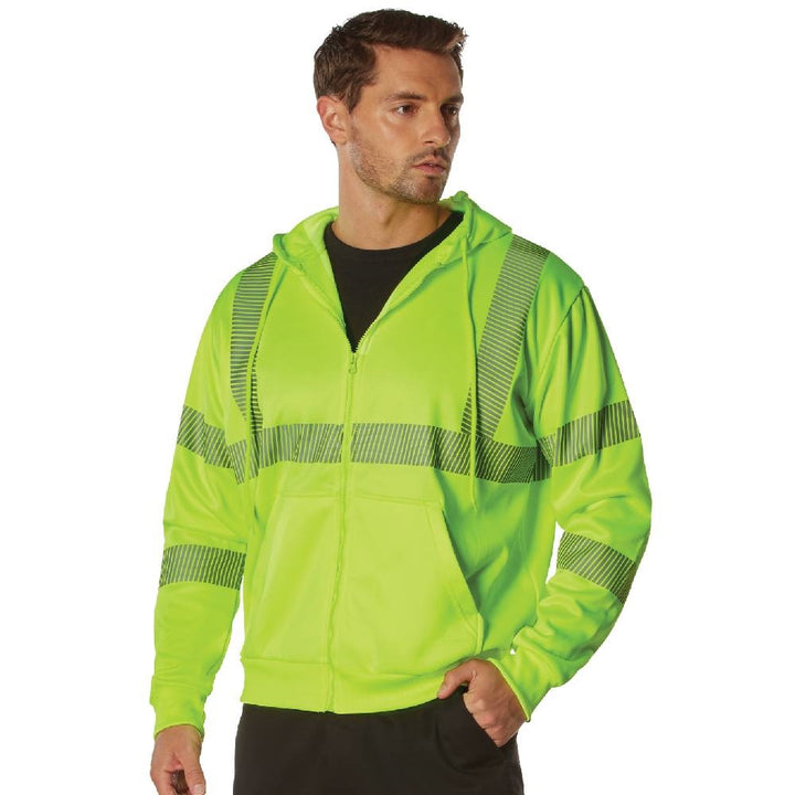 Rothco Hi-Vis Performance Zipper Sweatshirt - 20381
