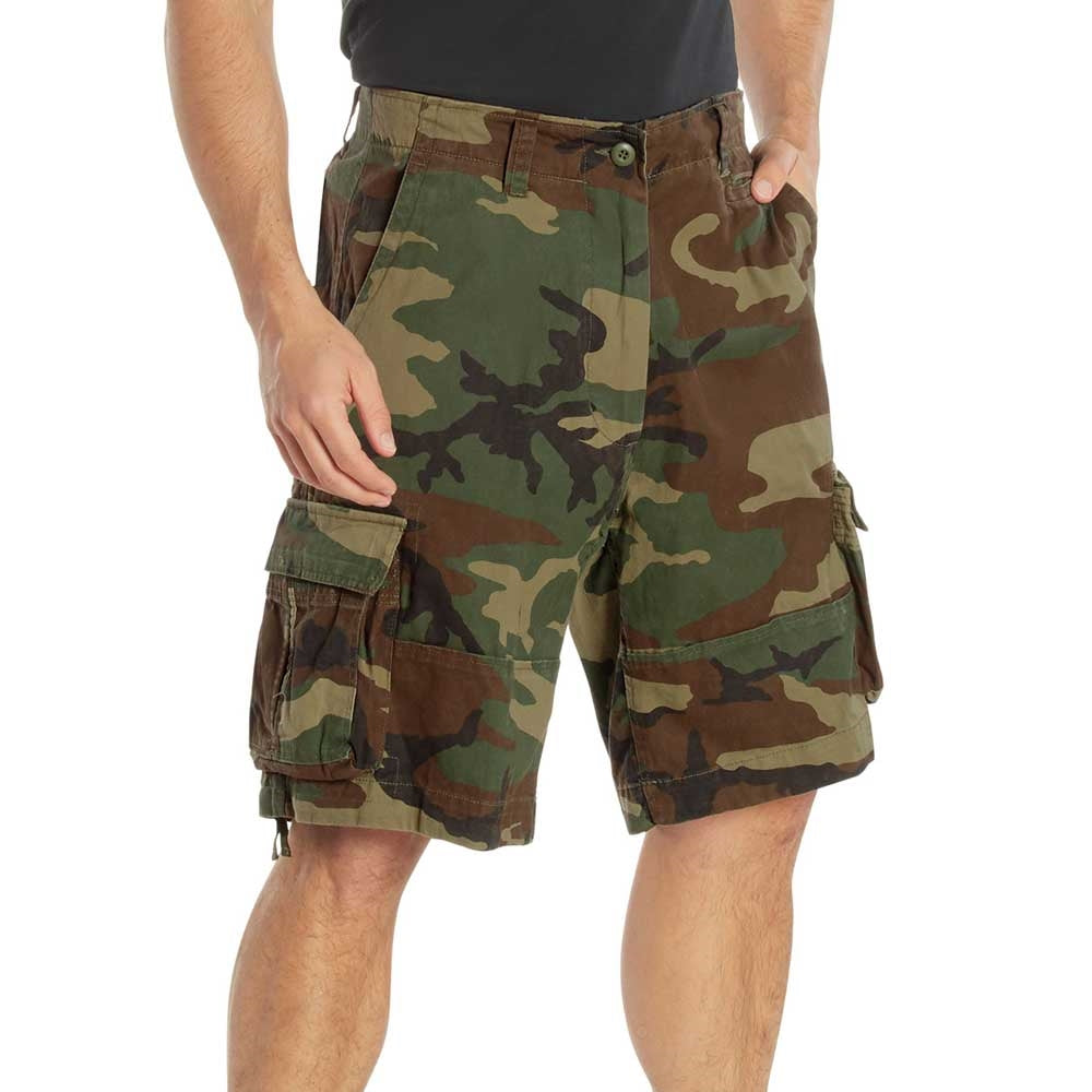 Rothco Woodland Camo Vintage Utility Shorts 2540