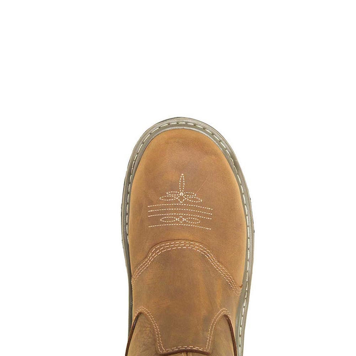 Wolverine Raider DuraShocks Western Waterproof Soft Toe Wellington Pull On Work Boot W220038