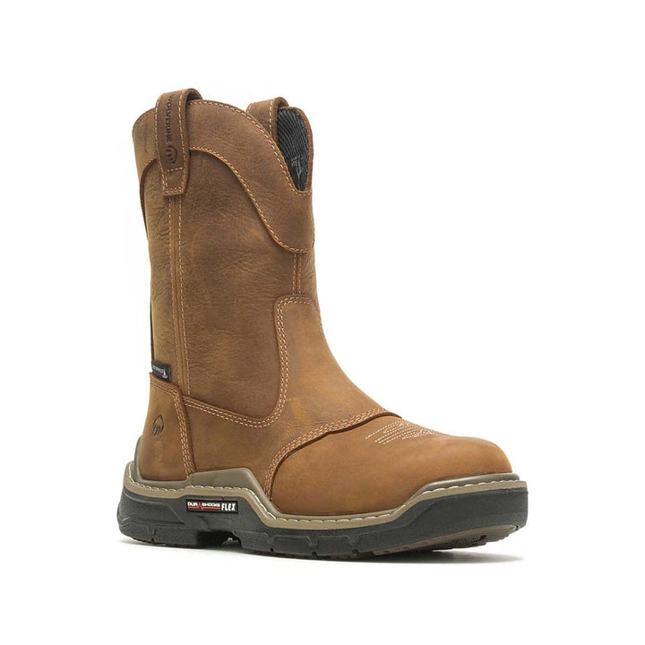 Wolverine Raider DuraShocks Western Waterproof Soft Toe Wellington Pull On Work Boot W220038