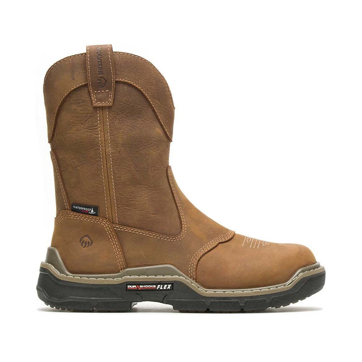 Wolverine Raider DuraShocks Western Waterproof Soft Toe Wellington Pull On Work Boot W220038