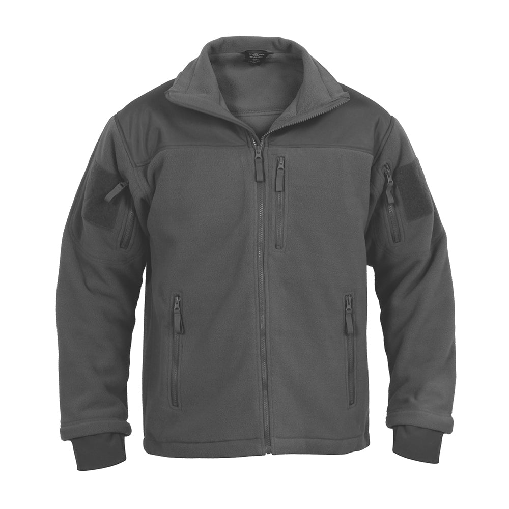Rothco Spec Ops Charcoal Grey Fleece Jacket 96695