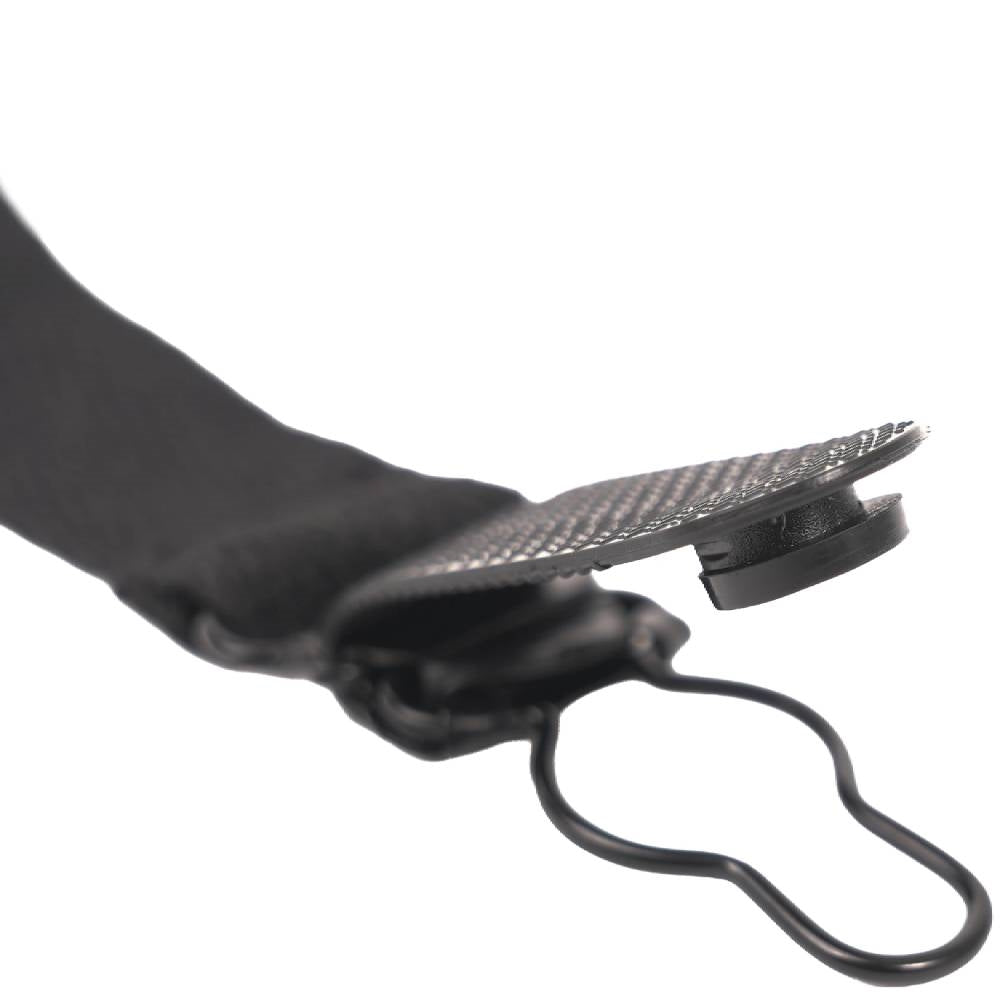 Rothco Black 4 Pack Military Military Garter Shirt Stays  - 7197