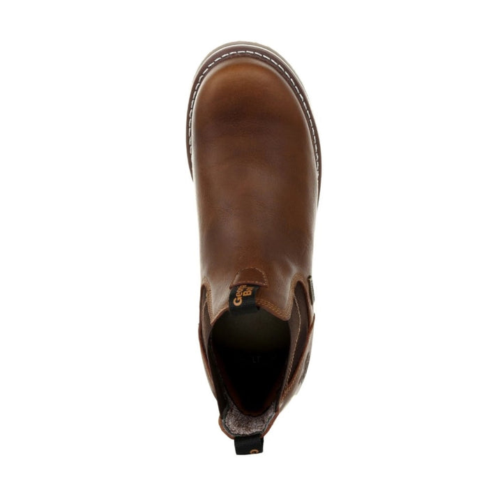 Georgia AMP LT Wedge Waterproof Chelsea Soft Toe Work Boot GB00352