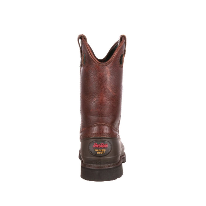 Georgia Muddog Waterproof Wellington Pull On Steel Toe Work Boot G5655