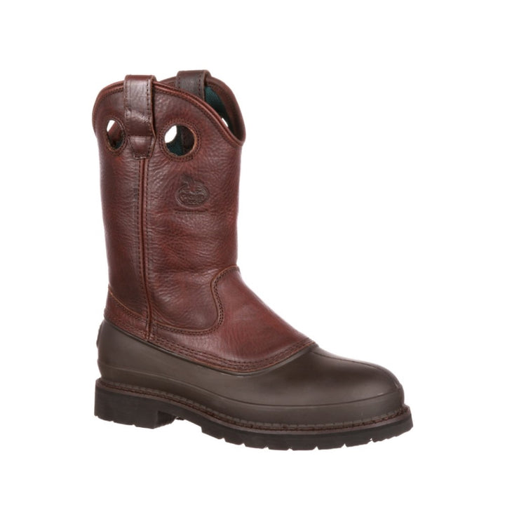 Georgia Muddog Waterproof Wellington Pull On Steel Toe Work Boot G5655