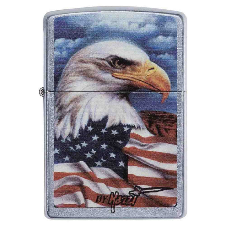 Zippo 24764 Mazzi - Eagle and Flag Street Lighter