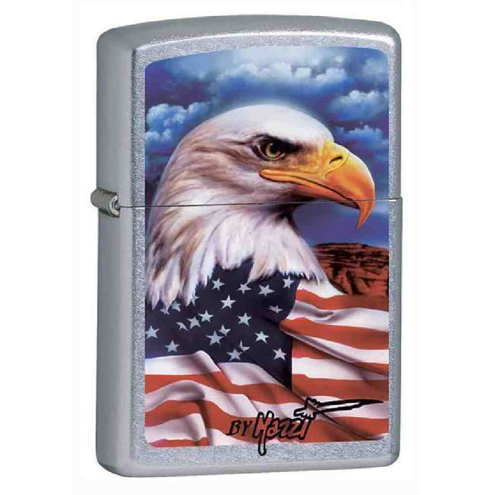 Zippo 24764 Mazzi - Eagle and Flag Street Lighter