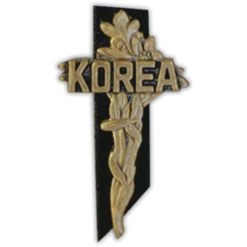 Korea Memorial Cross Pin P16089