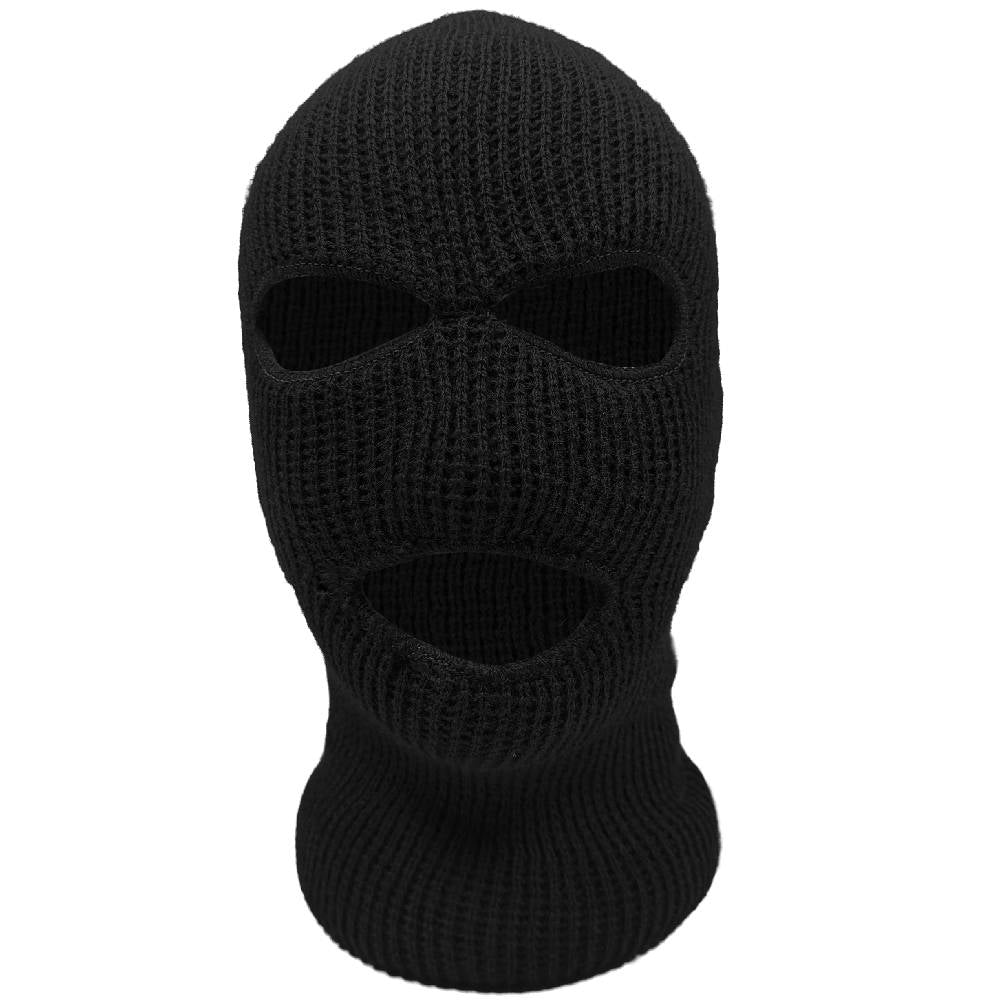 Rothco Black Acrylic 3-Hole Face Mask 5504