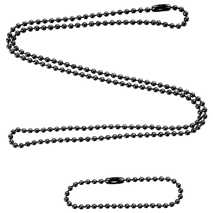 Rothco Black Dog Tag Chain Set 8394