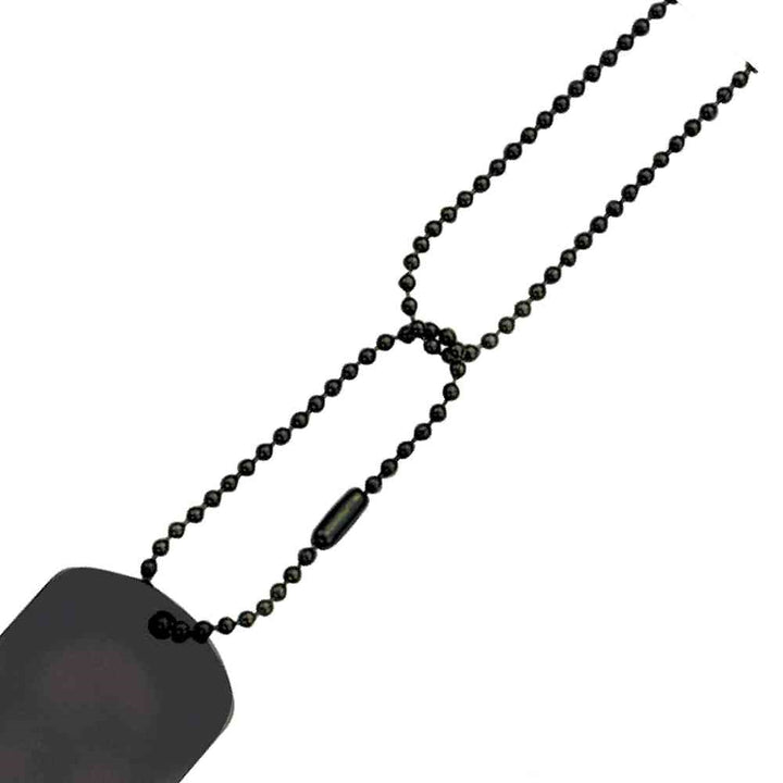 Rothco Black Dog Tag Chain Set 8394