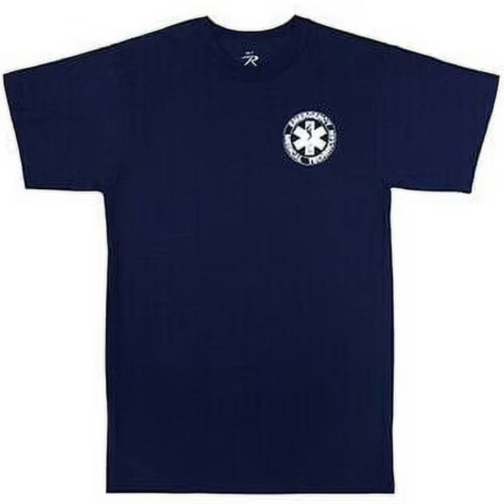 Rothco Navy 2-Sided EMT T-Shirt - 6337