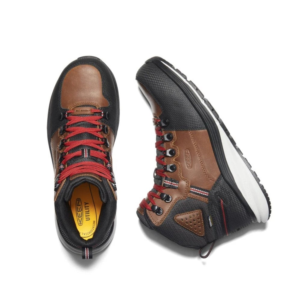 Keen Red Hook Mid Waterproof Carbon Fiber Safety Toe Work Boot 1024576