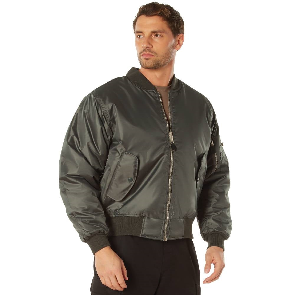 Rothco 7350 Gun Metal Grey MA-1 Flight Jacket