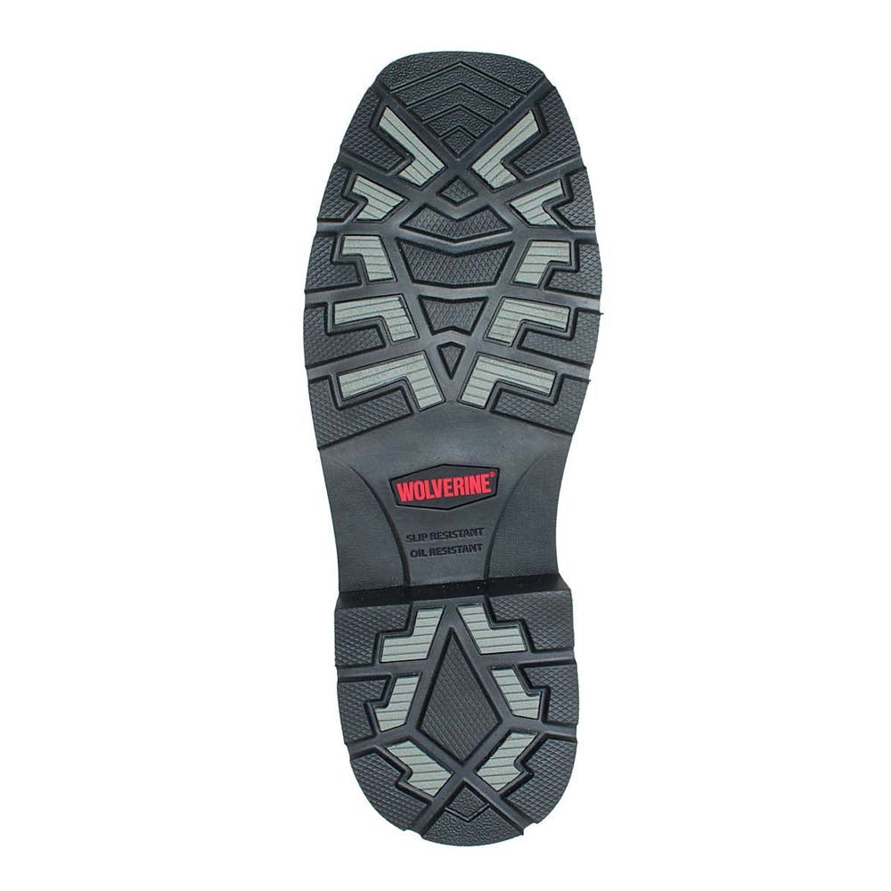 Wolverine Rancher Square Toe Steel Toe Western Wellington Pull On Work Boot W10702