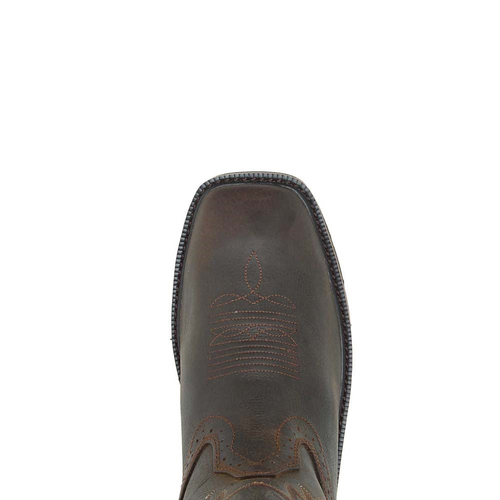 Wolverine Rancher Square Toe Steel Toe Western Wellington Pull On Work Boot W10702