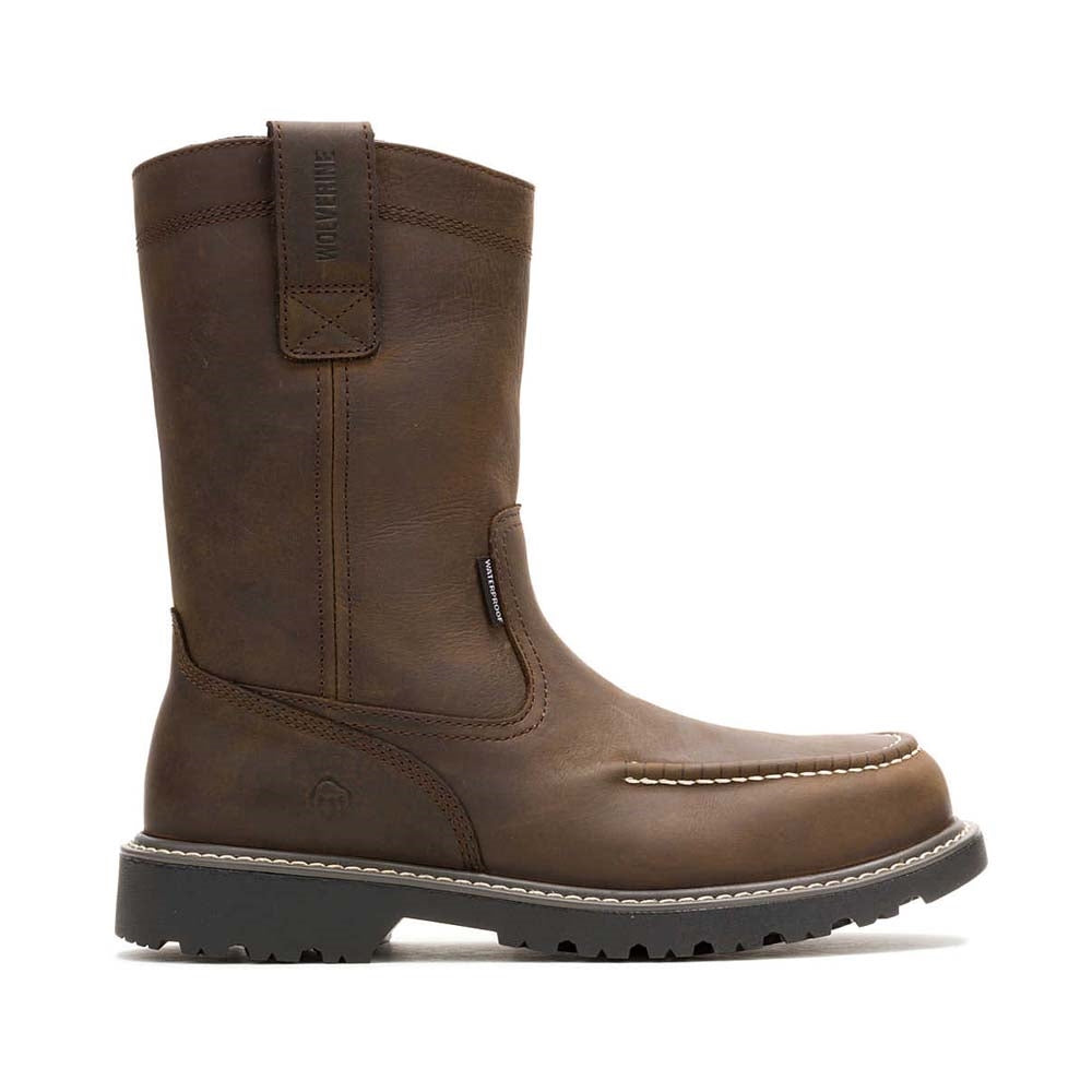 Wolverine Floorhand Moc Toe Steel Toe Pull on Wellington Work Boot W251054