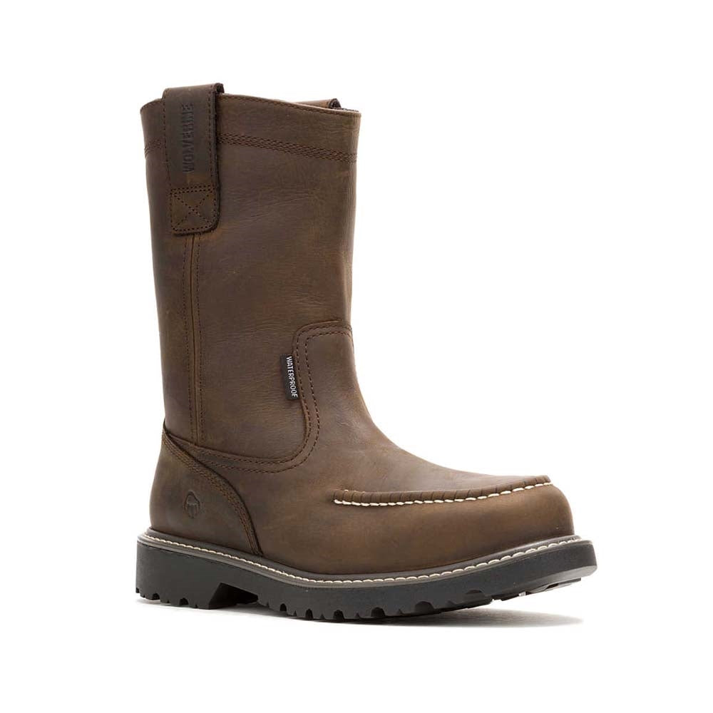 Wolverine Floorhand Moc Toe Steel Toe Pull on Wellington Work Boot W251054