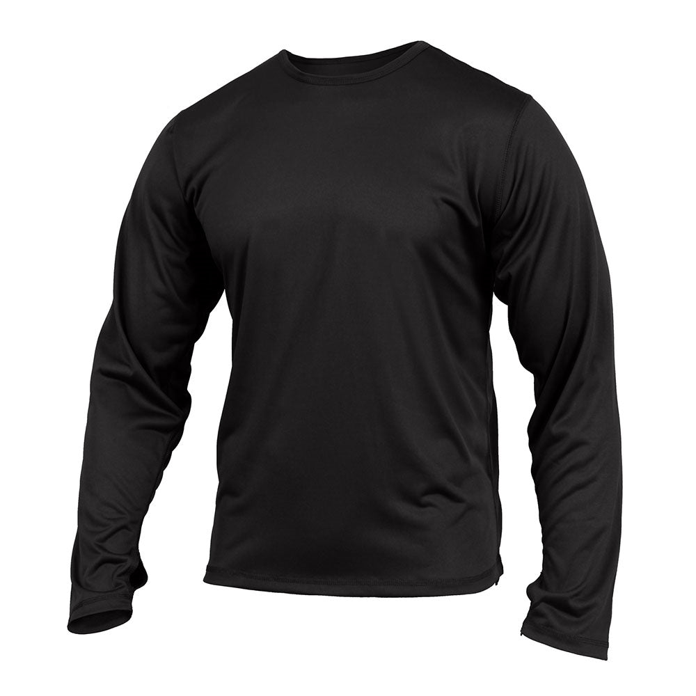 Rothco 64020 Black Silk Weight Top