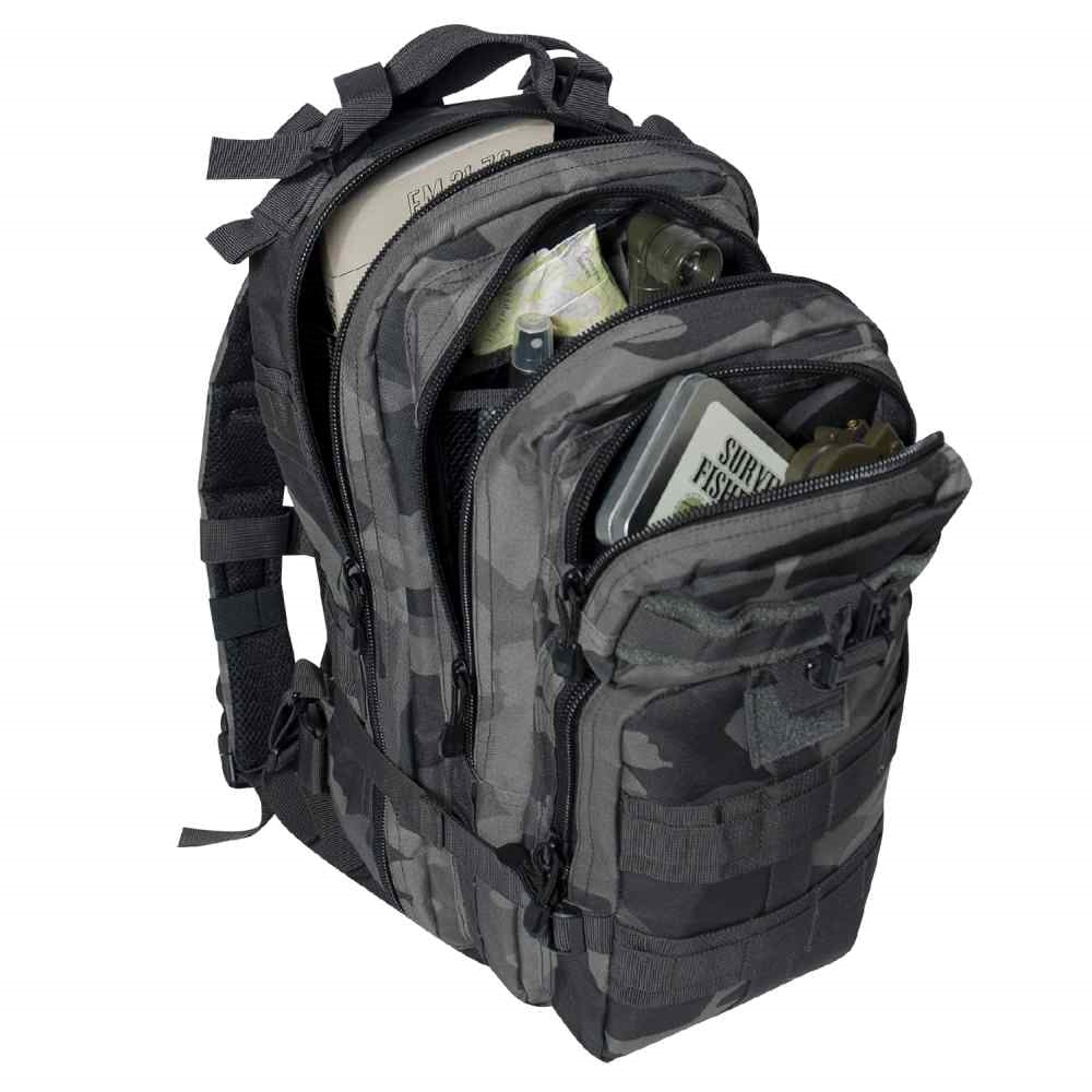 Rothco Black Camo Medium Transport Pack - 2949