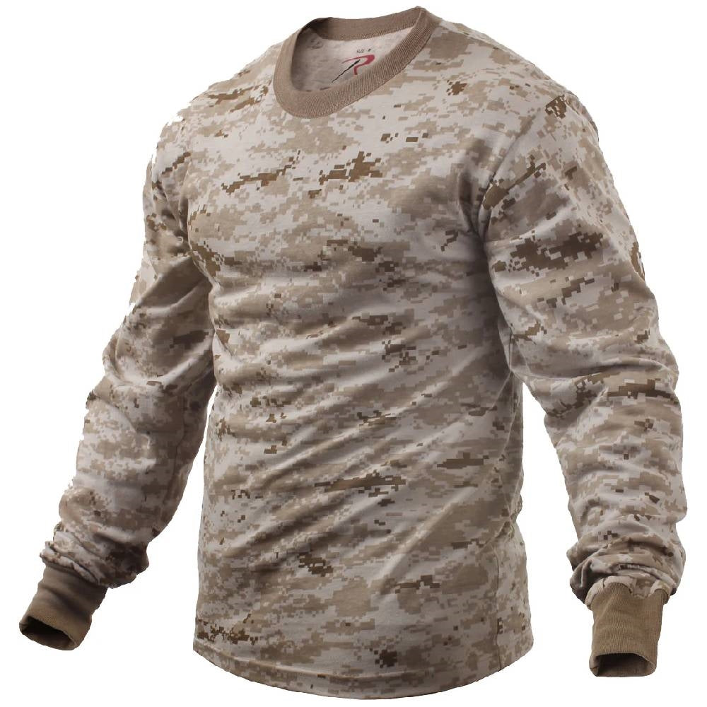 Rothco Desert Digital Camo Long Sleeve T-shirt 5742